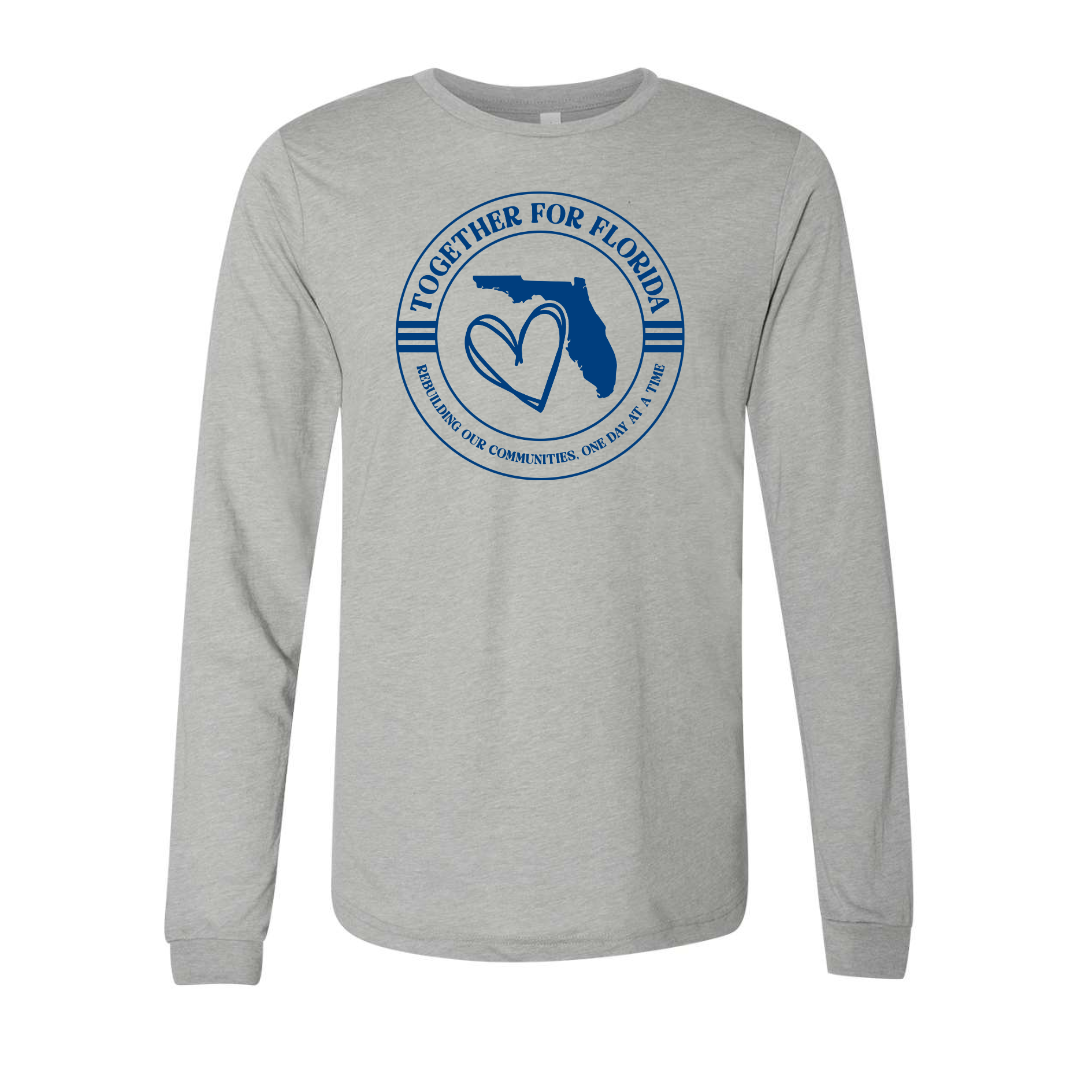 Together for Florida Triblend Long Sleeve Tee