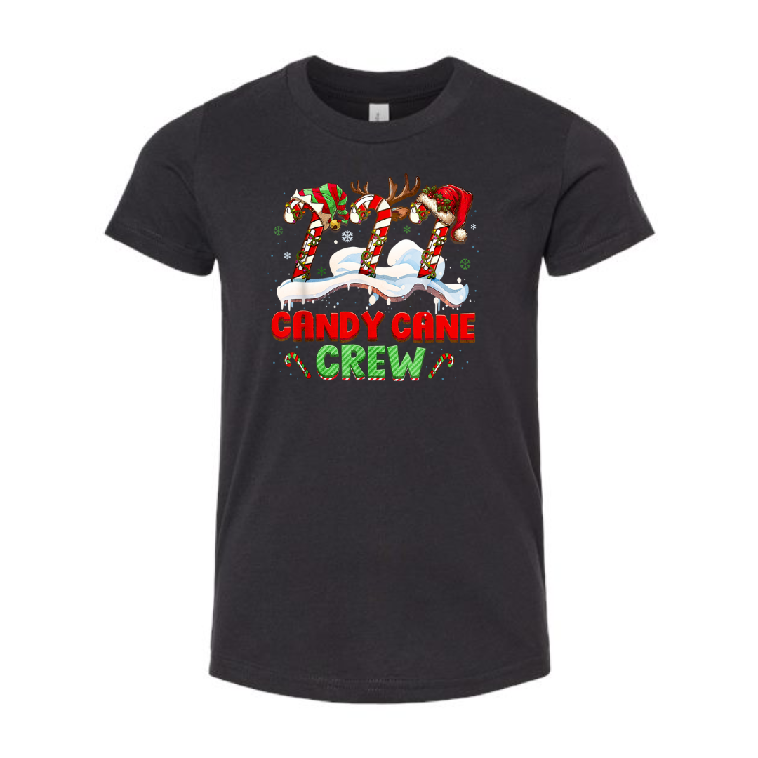 Candy Cane Crew Tee