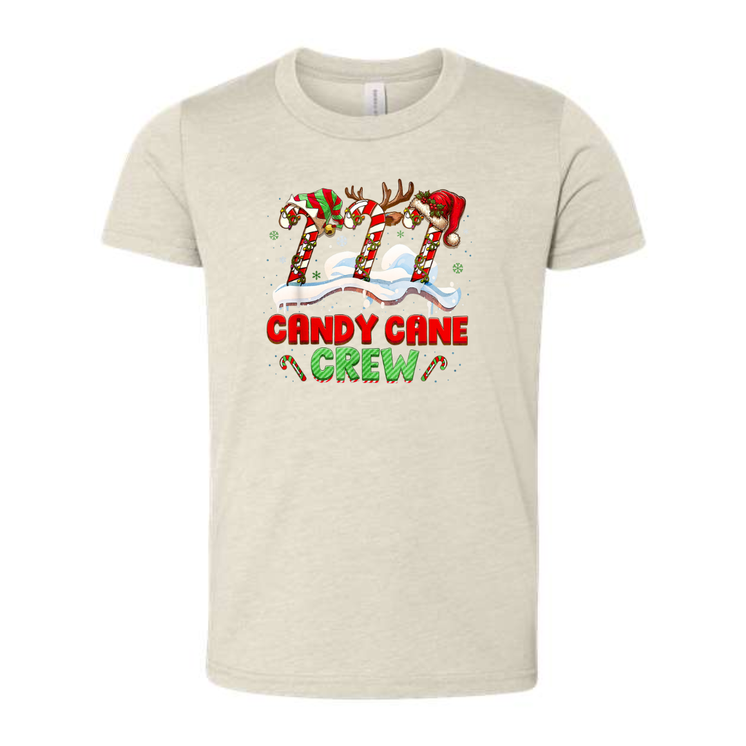 Candy Cane Crew Tee