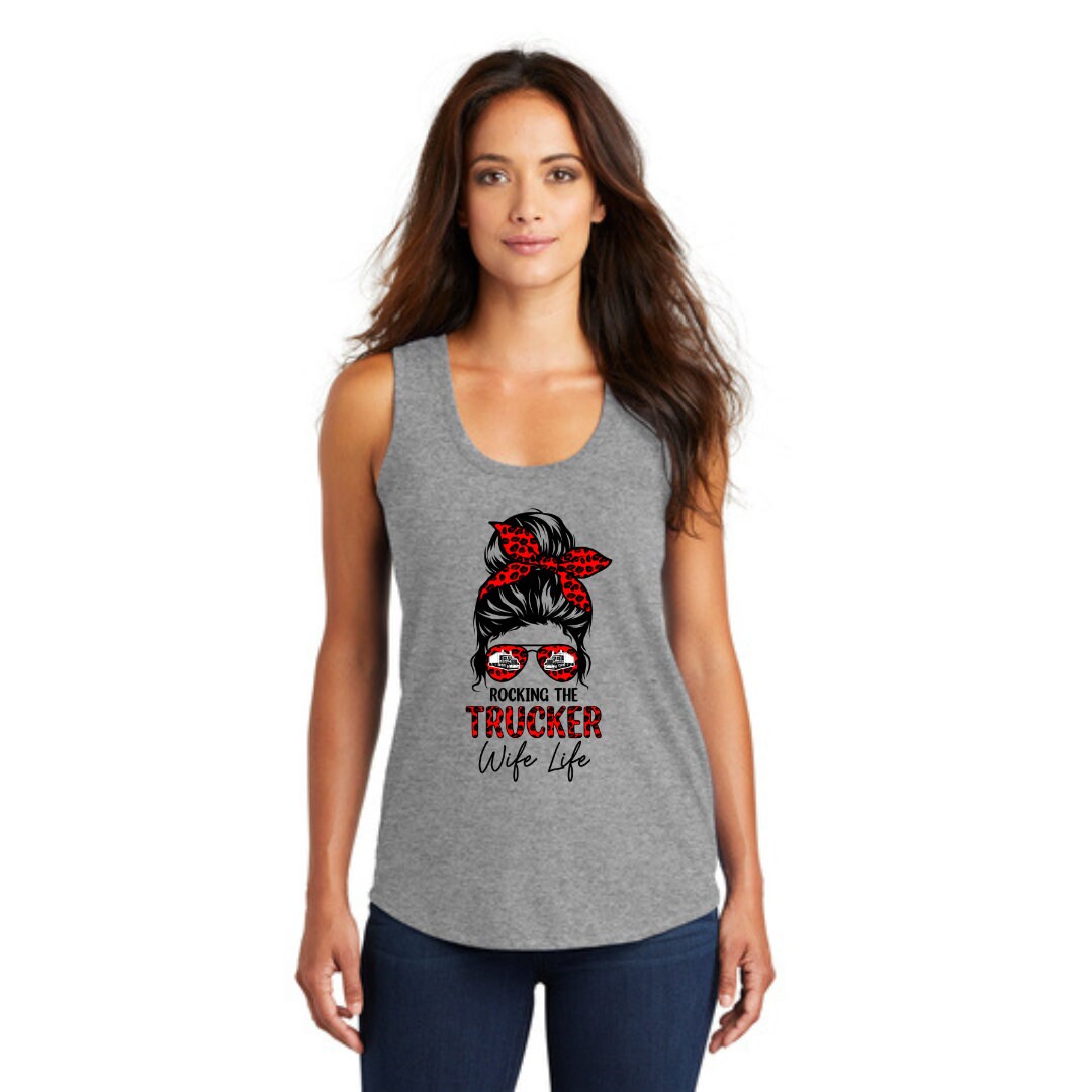 Trucker Wife Life Tank