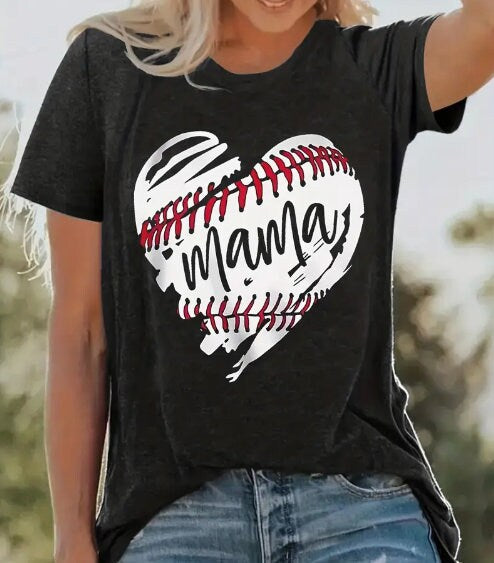 Baseball Mom Tee